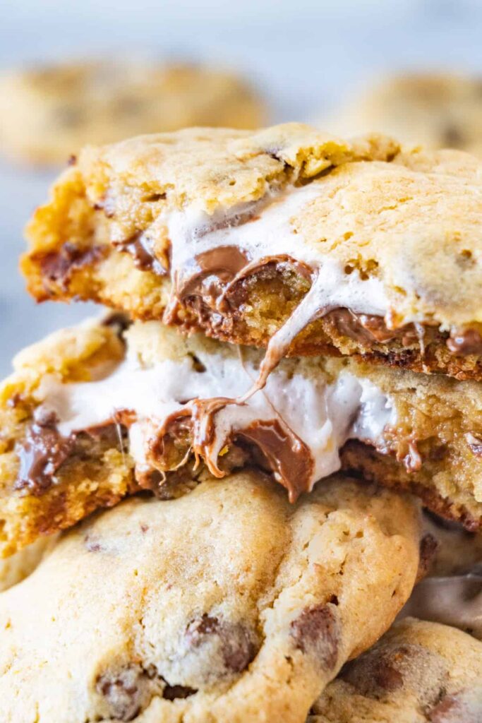 marshmallows cookies